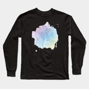 stevebucky watercolor Long Sleeve T-Shirt